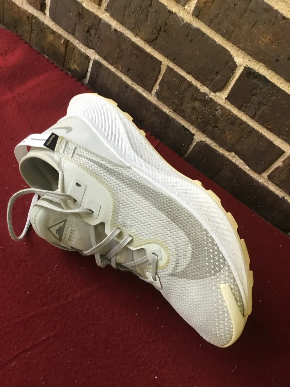 GORE-TEX Women's Running Shoe in Off-White/Cream